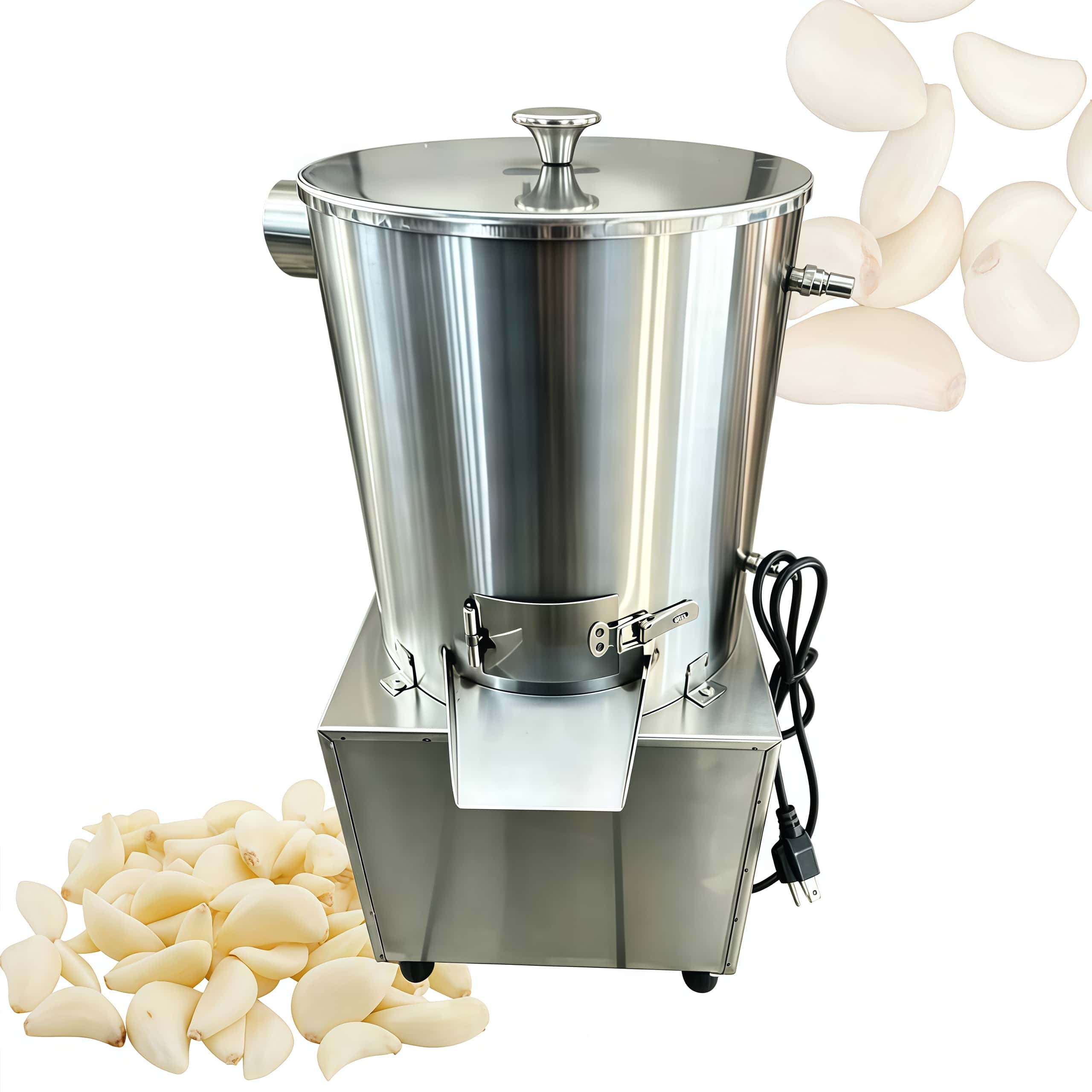Commercial Potato Peeler - 空気圧式卓上ニンニク皮むき分離機 ニンニクピーラー レストラン用ニンニク皮除去機