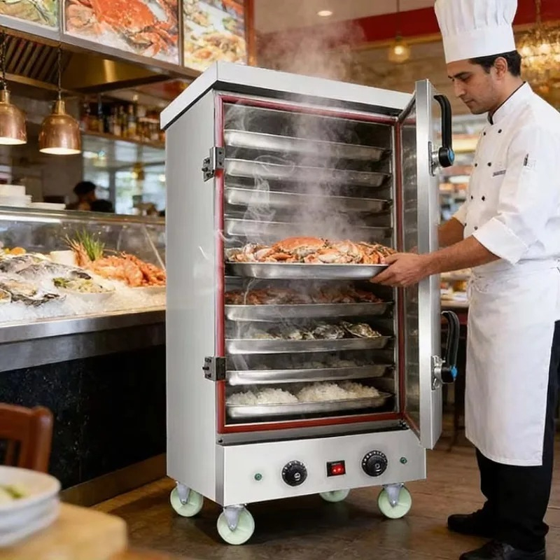 Commercial Kitchen Usa - 業務用厨房機器 ガス式蒸し器 工業用炊飯器 蒸し機 ライスロール調理機 ステンレス製