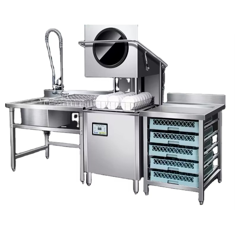 Commercial Kitchen Usa - 業務用自立型自動フード式電気食器洗浄機（カスタムレストランキッチン向け）