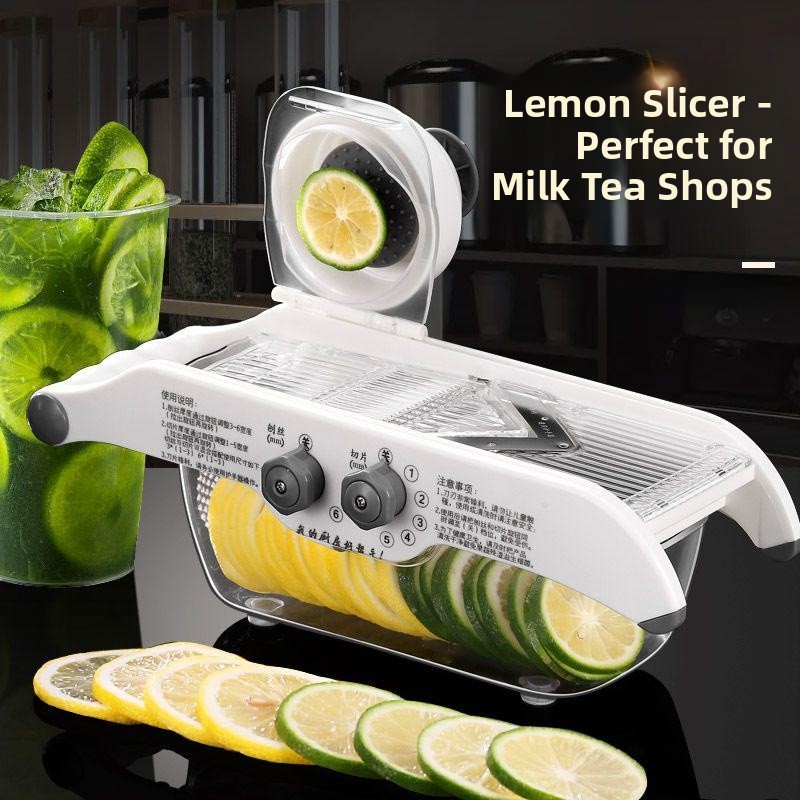 Commercial Kitchen Vendor - 業務用レモンスライサー、ポテトカッター、屋台、ミルクティーショップの必需品、多機能カッティングツール