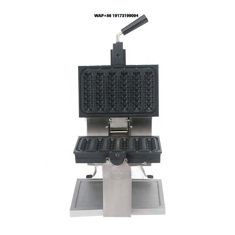 Waffle Maker Commercial - その他のスナックマシン業務用コーンドッグワッフルメーカー、ノンスティックマフィンホットドッグスティックワッフル製造機（レストラン向け）