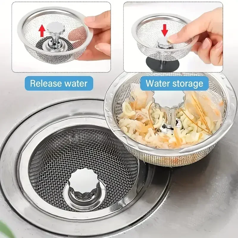 2 セットキッチンシンクストレーナーハンドル & ストッパー - Commercial Kitchen Bin のレビューと価格