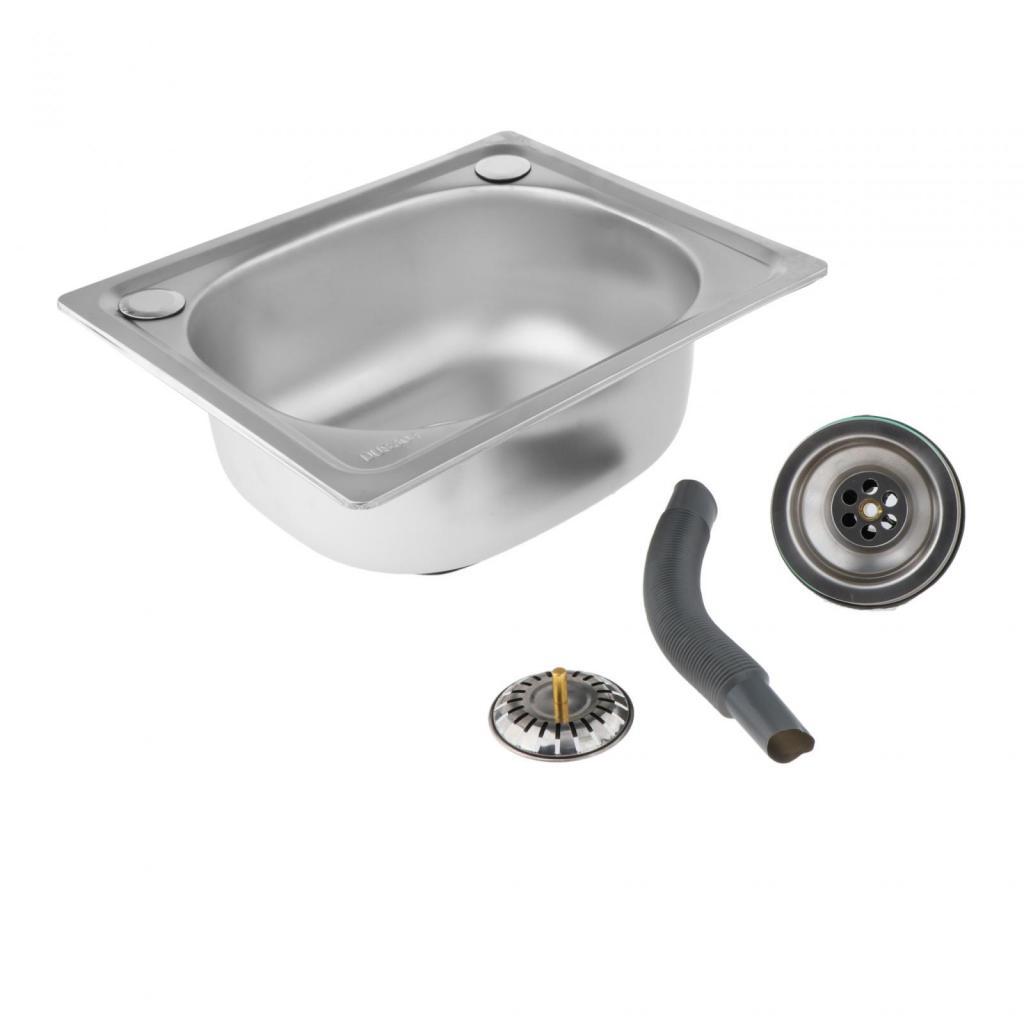 排水口付きキッチンシンクセット、ストレーナーホース付き、深型 - Commercial Kitchen Taps のレビューと価格