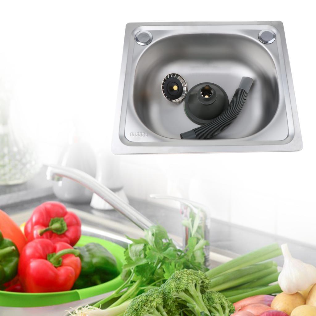 排水口付きキッチンシンクセット、ストレーナーホース付き、深型 - Commercial Kitchen Taps のレビューと価格