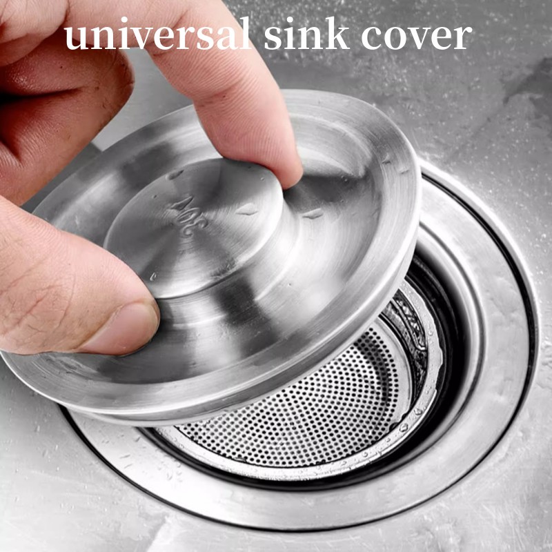 ステンレス鋼の流し台ストレーナー,99% プラグ,排水カバー - Commercial Kitchen Bin のレビューと価格