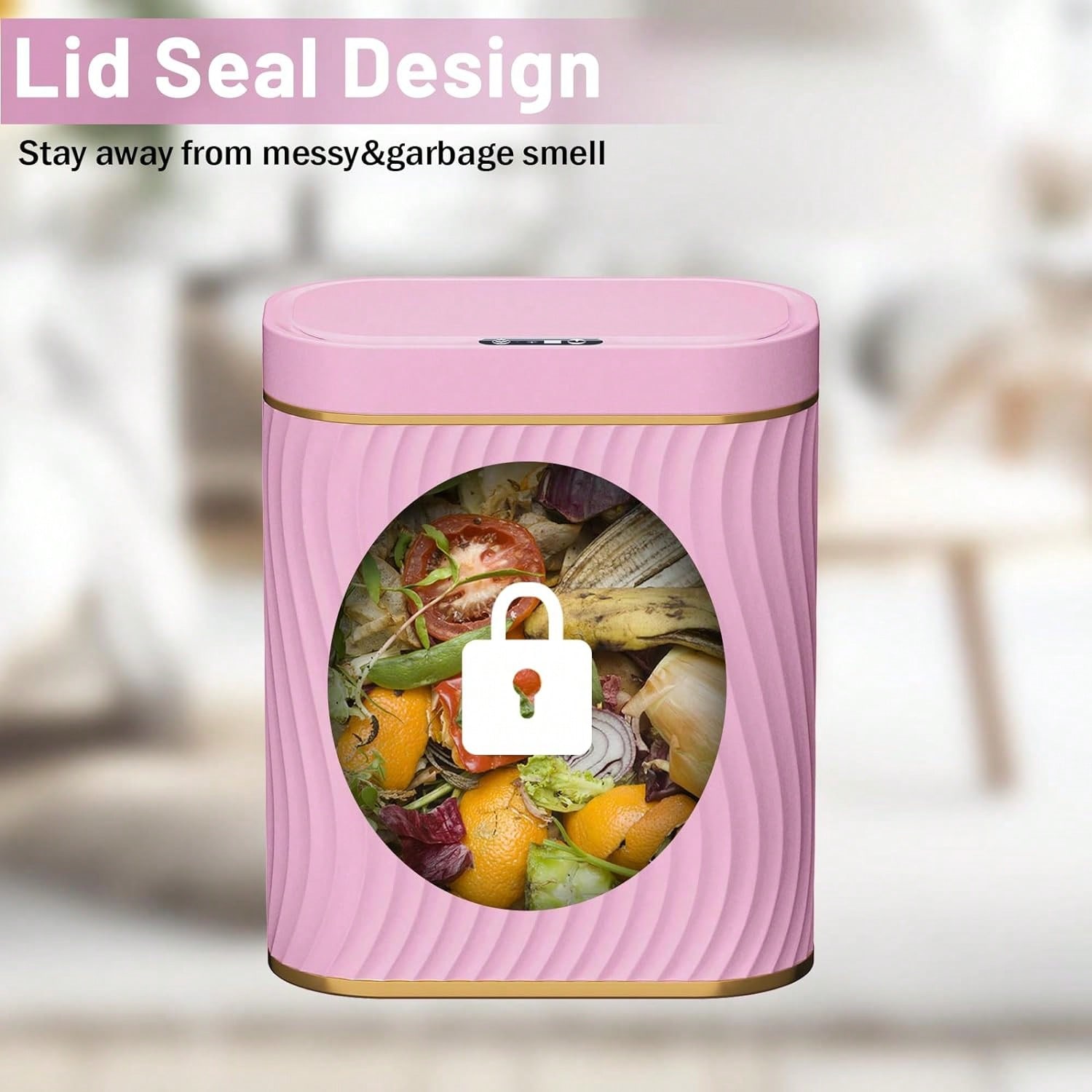 スマートモーションセンサー付きゴミ箱、2.6ガロン小型タッチ - Commercial Kitchen Bin のレビューと価格