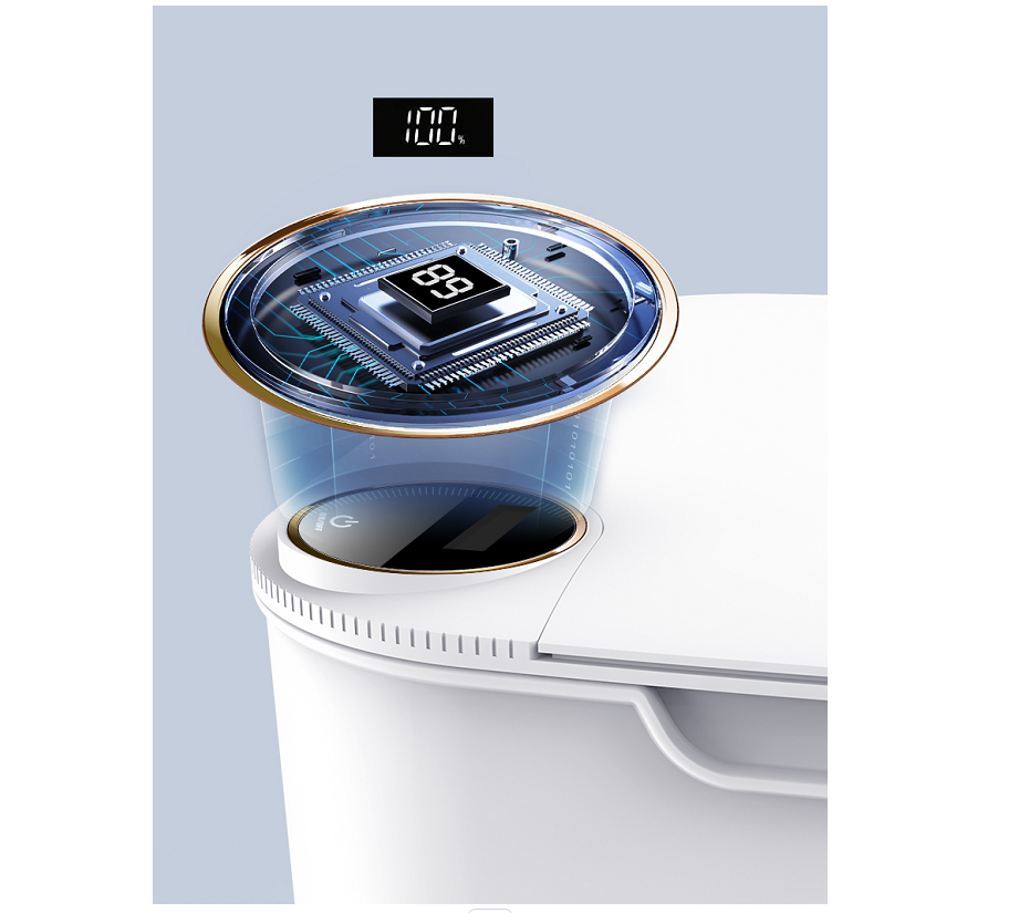 スマートセンサー自動ゴミ箱、ディスプレイ画面付き、Type- - Commercial Kitchen Bin のレビューと価格