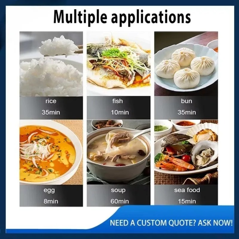 業務用厨房機器 ガス式蒸し器 工業用炊飯器 蒸し機 ライスロ - Commercial Kitchen Usa のレビューと価格