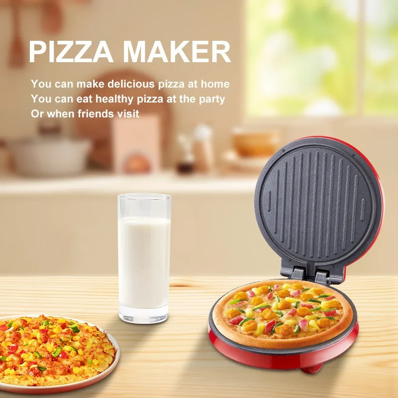110V電気ピザマシン、両面加熱電気ケーキパン、パンケーキマ - Waffle Maker Commercial のレビューと価格