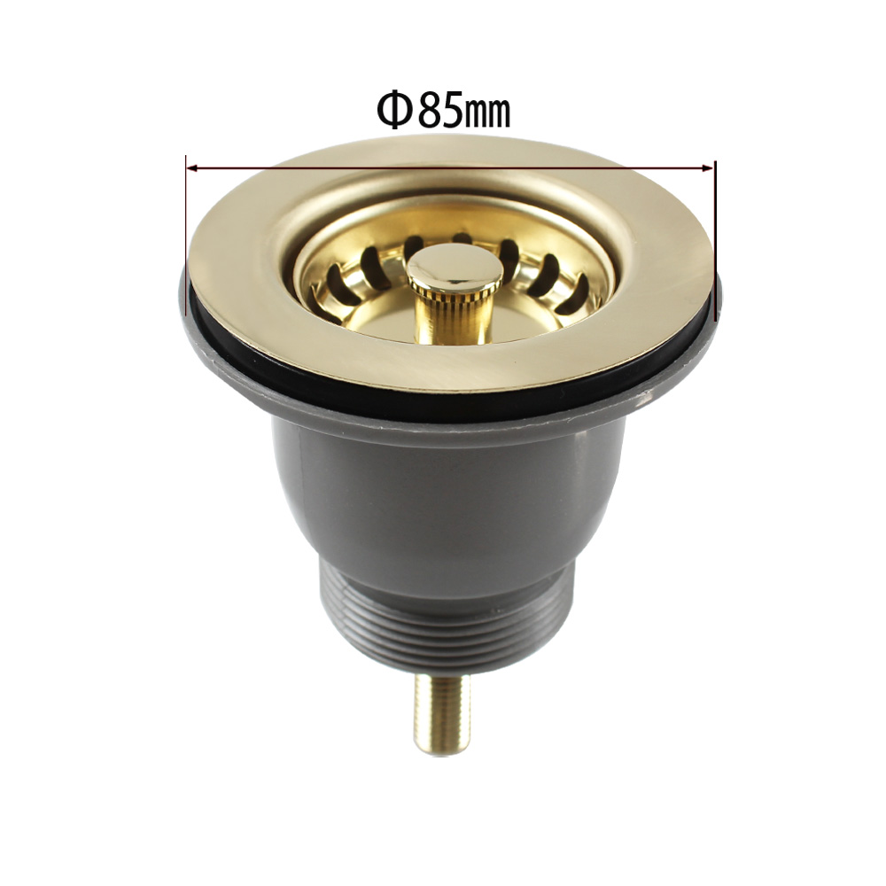 Talea 114MM ポリッシュゴールデンコルラー廃棄物キ - Commercial Kitchen Bin のレビューと価格