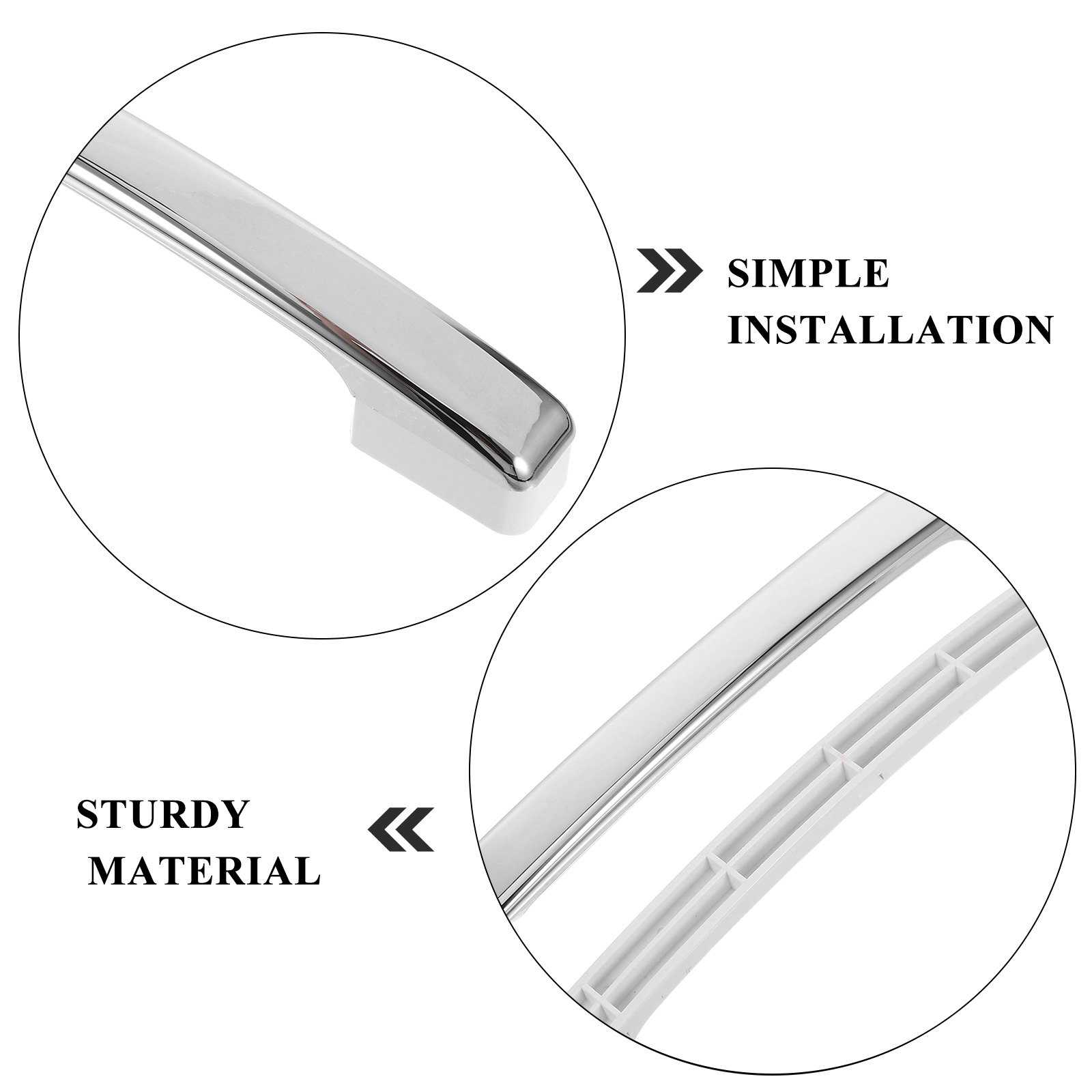 1pc 冷蔵庫ハンドルドア冷凍庫ユニバーサル修理部品交換 A - Commercial Kitchen Repair のレビューと価格