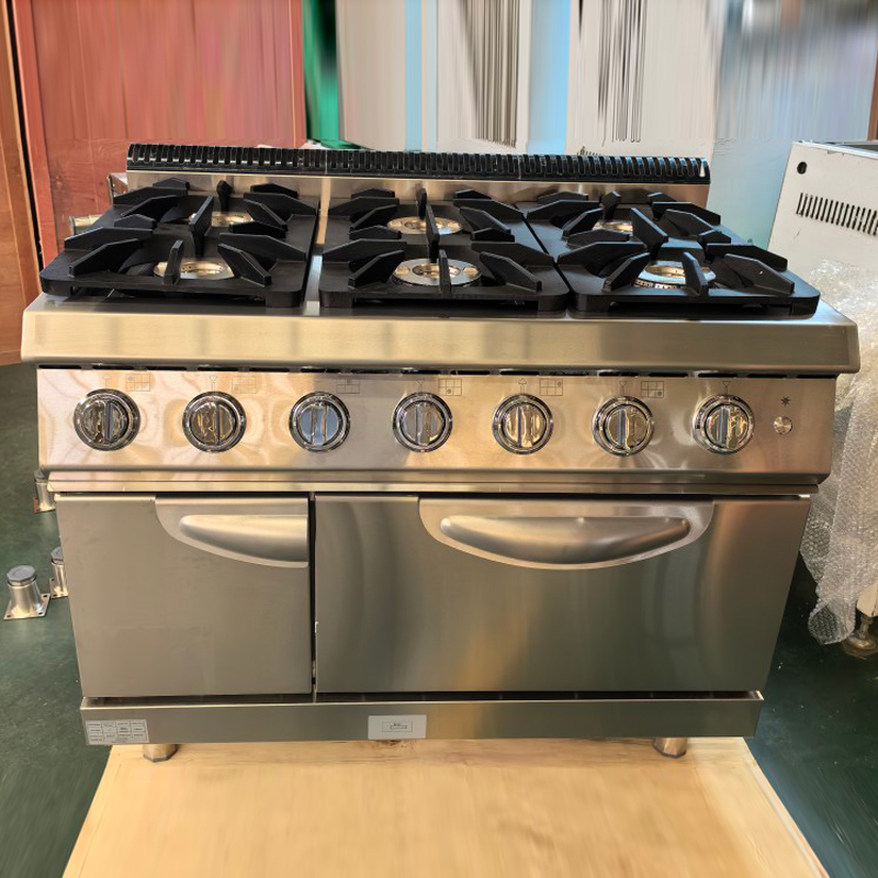 業務用ガスコンロ ステンレス製厨房機器 6口ガスレンジ オー - Commercial Kitchen Usa のレビューと価格