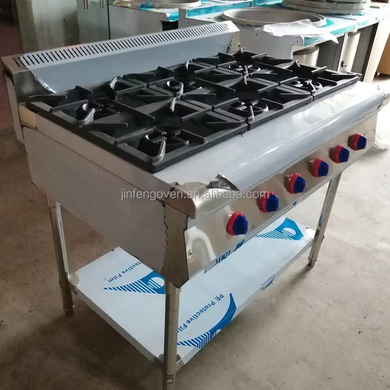 業務用厨房機器 プロ仕様 6口ガスコンロ 工業用ポータブルガ - Commercial Kitchen Usa のレビューと価格