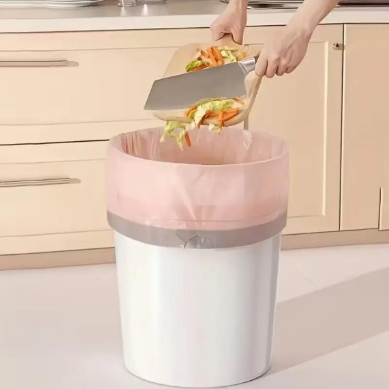 100枚の厚手の巾着式ゴミ袋、キッチン、バスルーム、寝室、リ - Commercial Kitchen Bin のレビューと価格