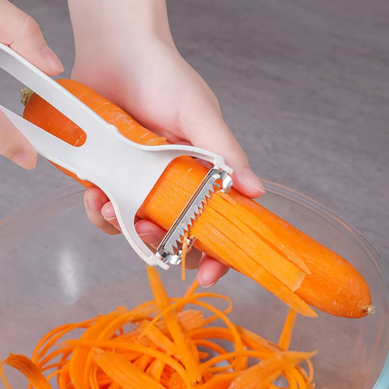 手動野菜おろし器ポテトニンジンキャベツピーラースライサーステ - Commercial Potato Peeler のレビューと価格