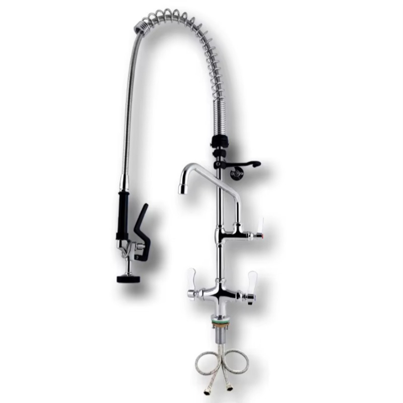 インダストリアルスタイル38インチ大型キッチン蛇口、レストラ - Commercial Kitchen Taps のレビューと価格