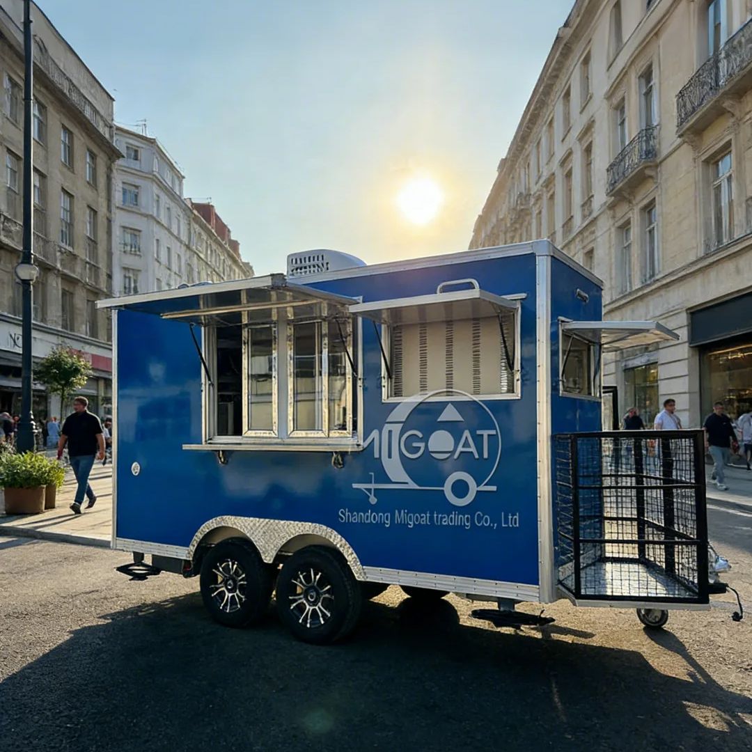 商業用多機能牽引式フードトレーラー、屋外マーケット、フードフ - Commercial Kitchen Vendor のレビューと価格