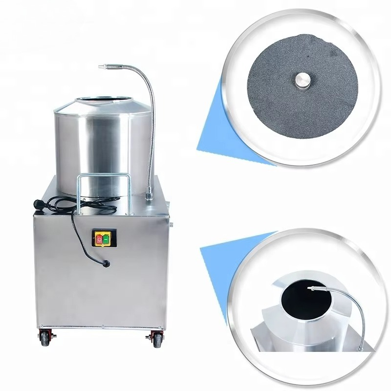 業務用食品加工機 自動電動じゃがいも皮むき機 皮むき機とカッ - Commercial Potato Peeler のレビューと価格