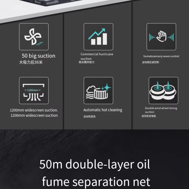 1.5mステンレス製排気フード業務用厨房レンジフードホテルダ - Commercial Kitchen Usa のレビューと価格