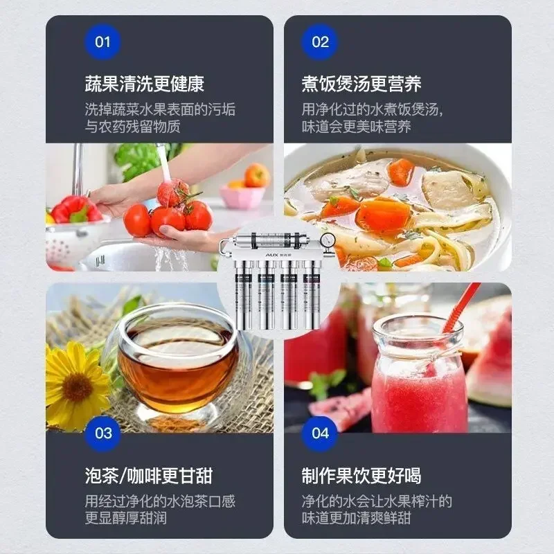家庭用浄水器。 直接飲む。 キッチンの水道水用。 超ろ過。  - Commercial Kitchen Water Filter のレビューと価格