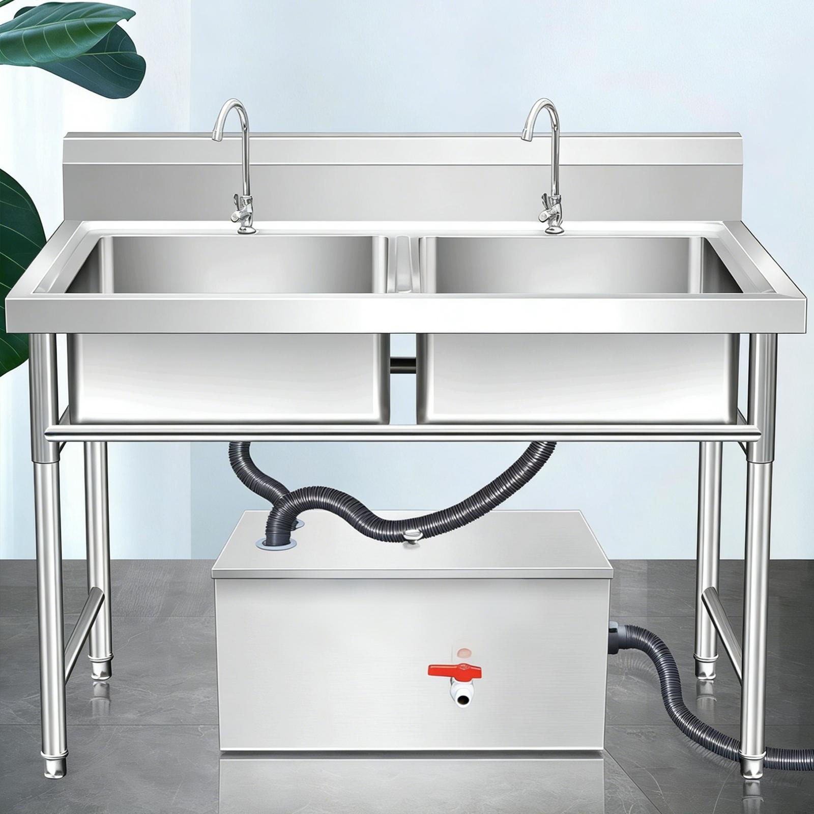ステンレス製グリーストラップオイルウォーターフィルター、レス - Commercial Kitchen Water Filter のレビューと価格